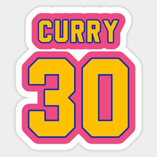 Stephen Curry WPAP Sticker